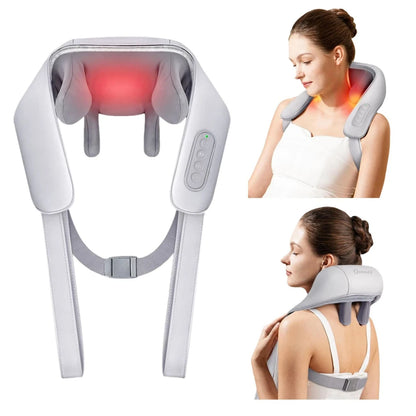 Portable Mini Relaxer Dredge Kneading Smart Electric Wrap Heated