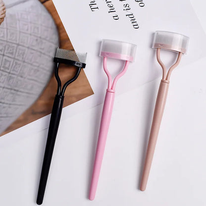 Eyelash Separator Metal Teeth Straight Eyelash Curler Beauty Makeup