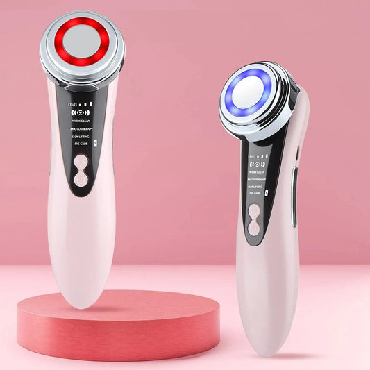 Face Lifting Device EMS Microcurrent Skin LED Facial Neck Massager