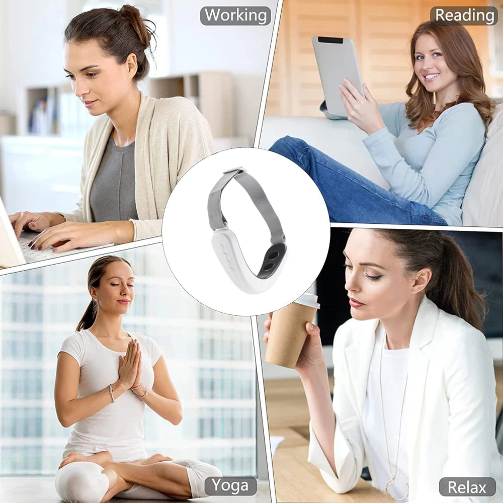 Gezichtsmassager voor dagelijks gebruik – ideaal tijdens werk, lezen, yoga of relaxmomenten – bevordert huidverzorging en ontspanning, beschikbaar bij BodySpot
